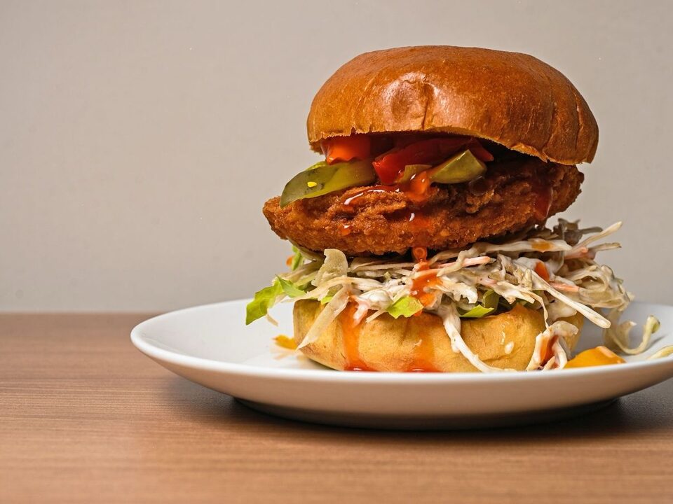 Burger Poulet Chili Thaï